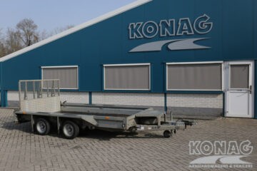 Ifor Williams GX126 tandemas machinetransporter